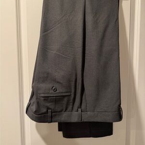 Haggar Men's Charcoal Dress Pants